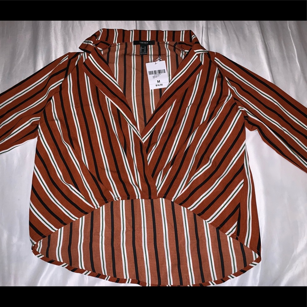 Striped dress shirt